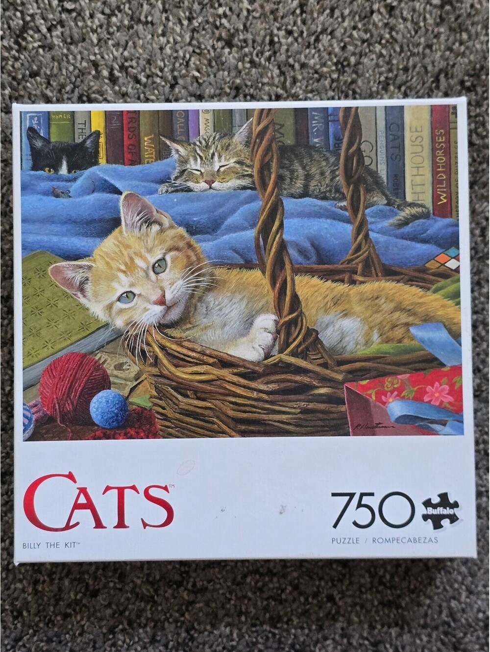 Buffalo Games Cats 750 Piece Jigsaw Puzzle